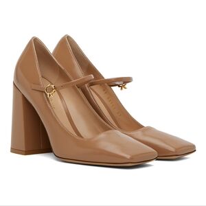 Gianvito Rossi Freeda leather pumps Italian 40.5 or 10.5 Brand New